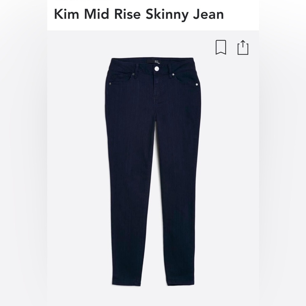 NWT 1822 Denim Mid Rise Skinny Jeans